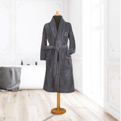 GREENWICH POLO CLUB 3203 Μπουρνούζι DARK GREY